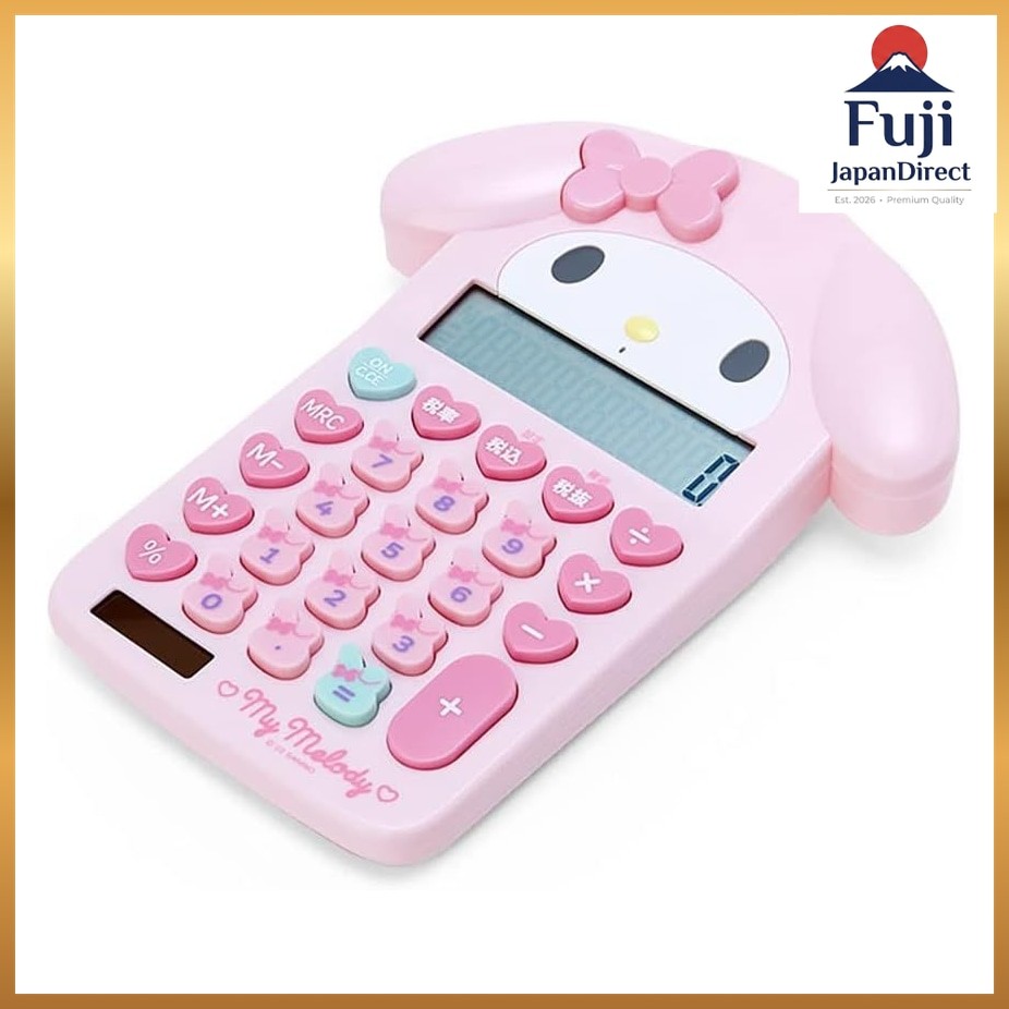 Sanrio My Melody Face Key Calculator 633917 One Size Fuji JapanDirect