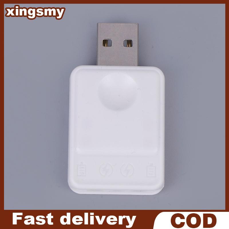 Xingsmy CR425 Sạc Pin Điện Phao Câu Cá Sạc CR425 Pin Sạc USB 2 Lỗ Adapter Cho Đèn LED Câu Cá VN