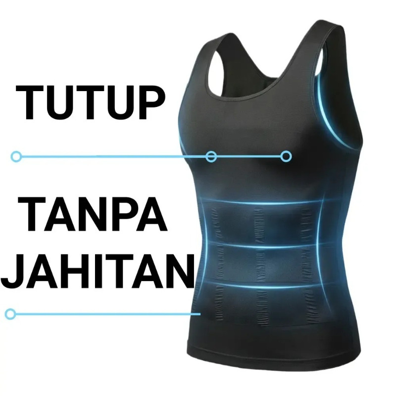 Singlet Body Shaper Vest Dành Cho Nam Body Shaper Corset Nam Singlet Nén Shapewear Quần Áo Ngoài Trờ