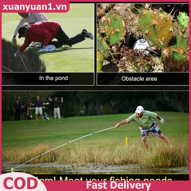 XUAN Golf Ball Pi Up Tools Kính thiên văn Golf Ball Retriever Catcher Golf Training Aids Tự động Loi