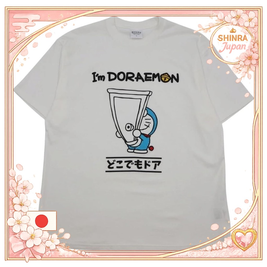 《Direct From Japan》 Made in Doraemon T-shirt GTM-ST06 M Size From Japan to Everyone 《*SHINRA Japan*》