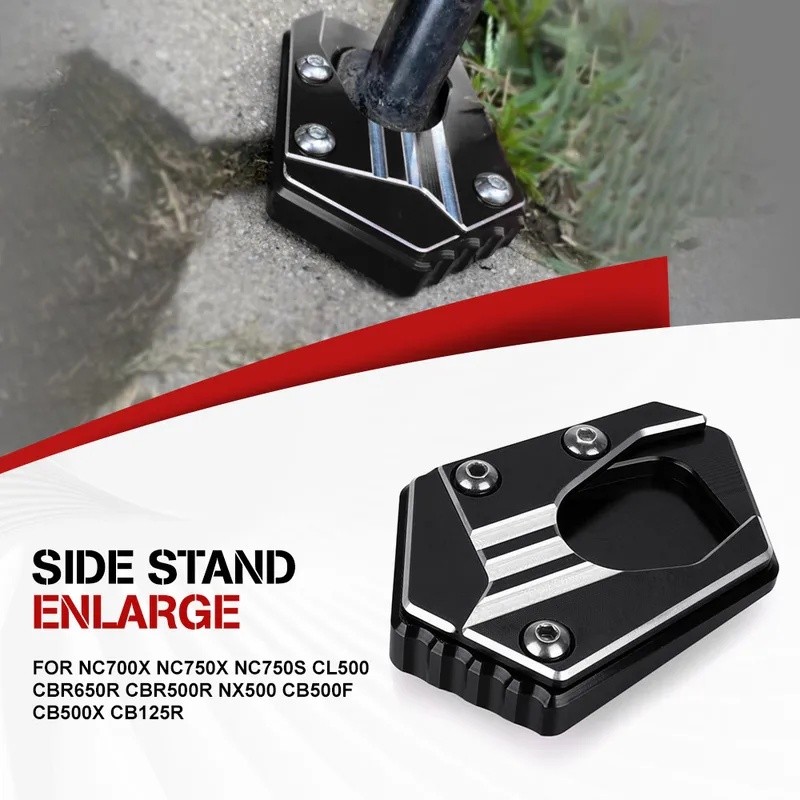Dành Cho Xe Honda CB500X CB 500X 2018-2026 2025 2024 2023 2022 Bên Đứng Phóng To Chân Đế Phóng To Tấ