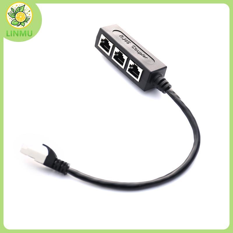[LINMU] RJ45 Splitter LAN Ethernet Network RJ45 Connector Splitter Adapter Cable VN