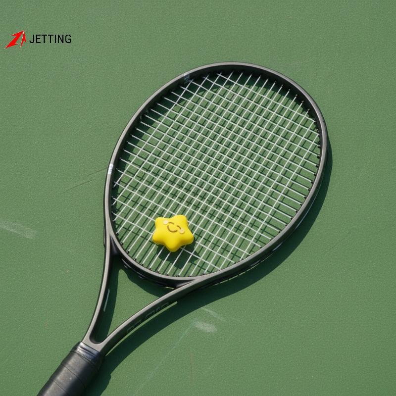 JETTING Silicone Tennis Raet Damper Hình Ngôi Sao Sho Thấm Hút Nhiều Màu Cho Thường Ngày Huấn Luyện 