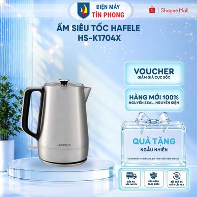 Ấm siêu tốc Hafele HS-K1704X- 1.7 lít - Đế tiếp điện cao cấp  ( Strix ) - Giao hỏa tốc 2H HCM