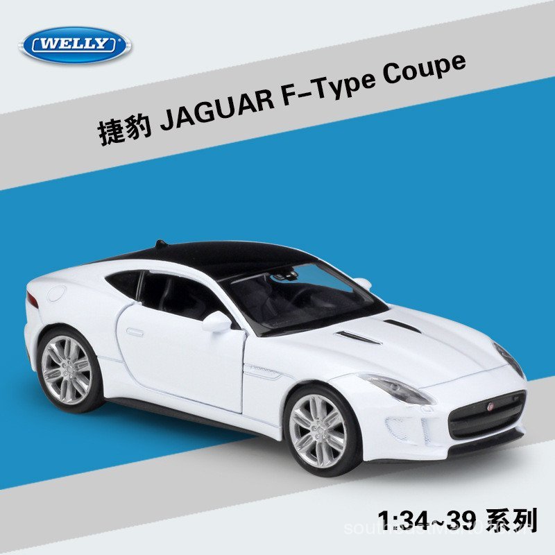 [Giảm Giá] WELLY WELLY Willie 1: 36 JAGUAR JAGUAR F-Type Coupe Mô Hình Xe Kéo Lại Xe 7.21 LZBE