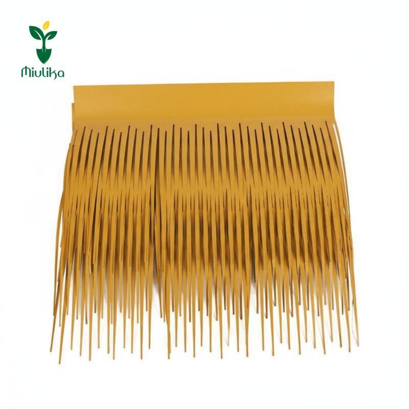 Tấm lợp ống hút nhôm Miulika Tấm lợp nhân tạo chống cháy Tấm lợp mái mái nhân tạo cho chủ nhà, nhà t