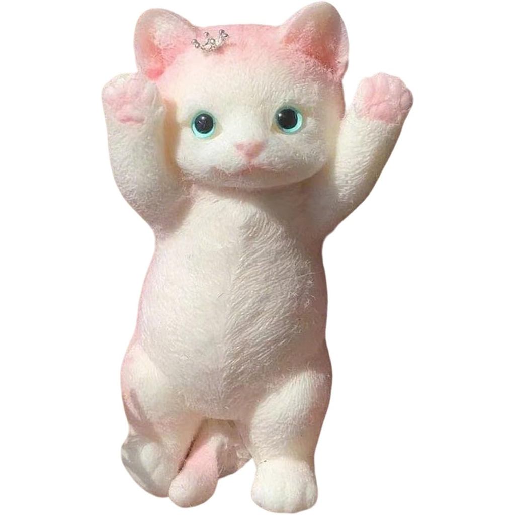 Big Taba Squishy Cat, Fluffy Sticky Soft Realistic Fufu Cat, Đồ chơi mèo lớn dễ thương giảm căng thẳ