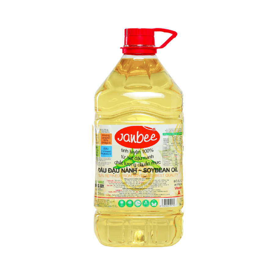 Dầu đậu nành Janbee can 5 lít - 91707