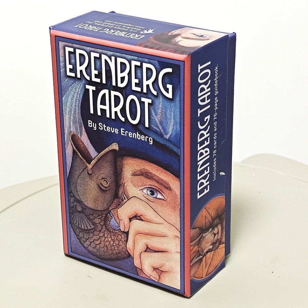 Heaven and Earth Cover 12 * 7cm Allenberg Tarot Card Waite Series Bảng tiếng Anh Trò chơi bài Erenbe