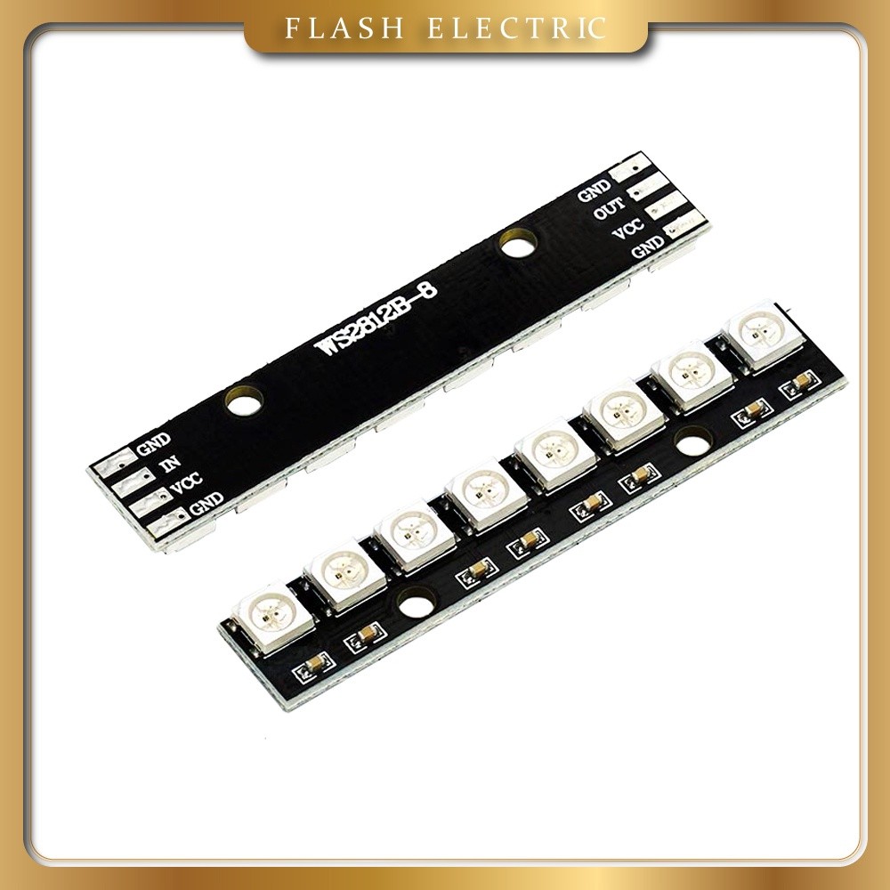 Mạch LED Thanh WS2812B 5050 RGB 8 Bit  LED NEOPixel