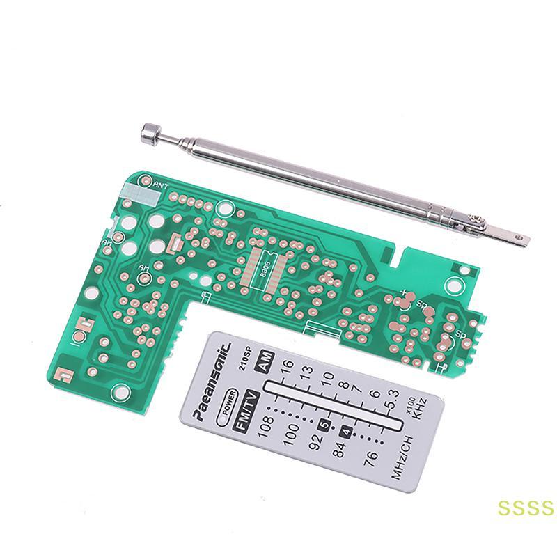 WSS CF210SP AM / FM Stereo Radio Kit Bộ lắp ráp điện tử DIY dành cho người học DropShip Phòng thí ng