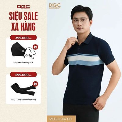 Áo Polo Nam Ngắn Tay DGC Phong Cách Trẻ Trung, Chất Vải Cao Cấp Thoáng Mát - SAPBE02M