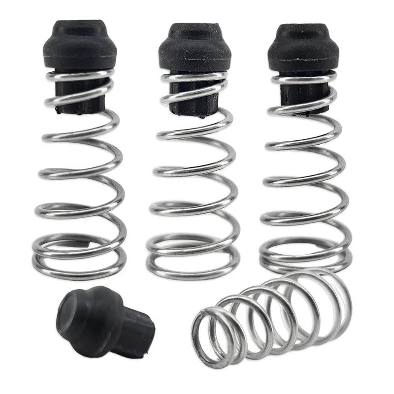 Kegland Low2 Black Poppet & Spring Kit – Áp suất cao, Không có vòng chữ O cho thiết bị pha cà phê và