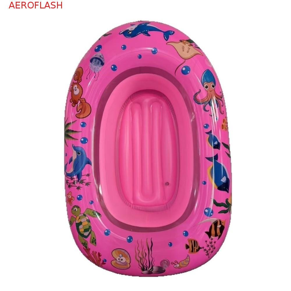 AEROFLASH Bơm Hơi Trẻ Em Kayak, Thiết Kế Hoạt Hình Thiết Kế Vui Nhộn Thuyền Kayak Bơm Hơi Phong Cách