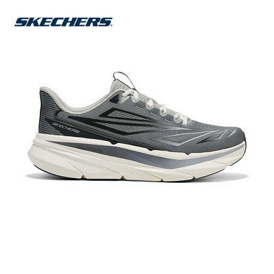 Giày Thể Thao Nam Skechers GOrun Max Cushioning Premier 3 Sprint Edge Chạy Bộ Tập luyện - 221224-GRY Air-Cooled Goga Mat