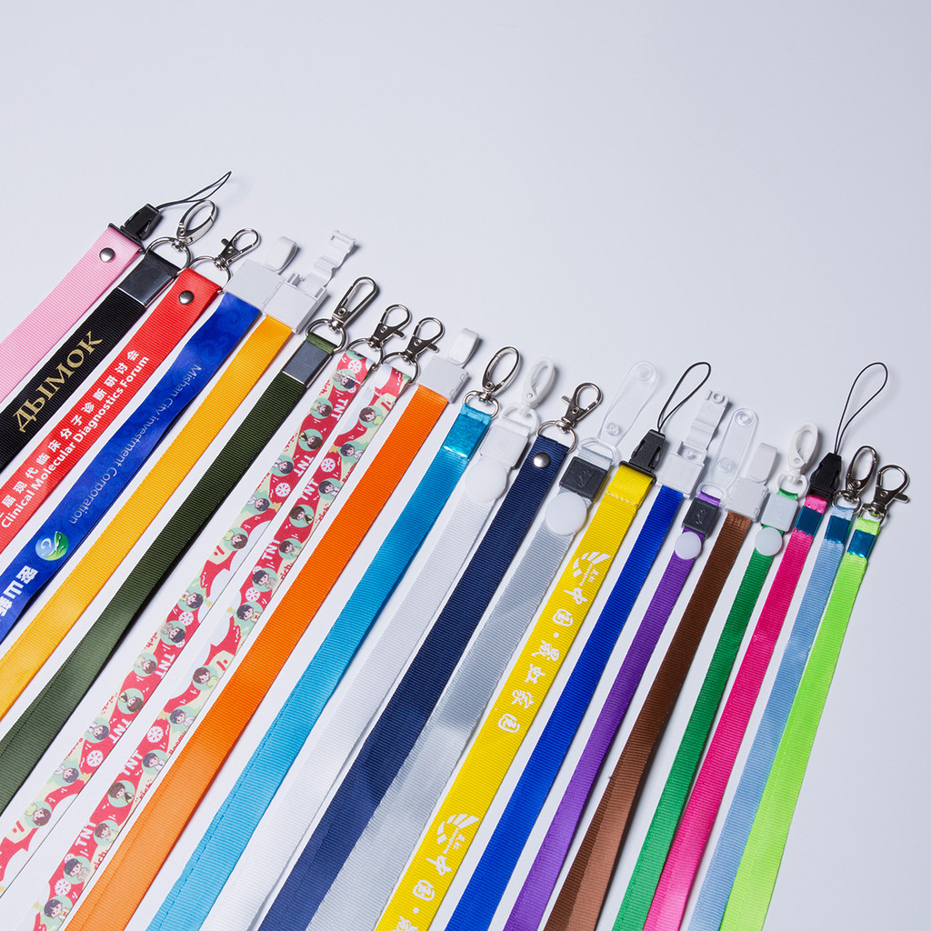 Bán Huy Hiệu ID Giá Đỡ Khóa Có Thể Tháo Rời Sling Màn Hình Lụa In Offset Thăng Hoa Triển Lãm Sling