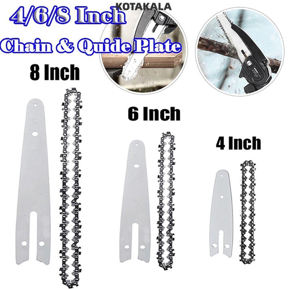 KOTAKALA 1 Bộ Dây Xích Cưa, Logging Cắt Tỉa Máy Cưa Điện Bộ Đĩa Hướng Dẫn Dây Xích, Cho Máy Cưa Điện