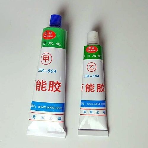 504 Super AB Siêu Keo Khay Trà Ống Đồng Tấm Đồng Rò Rỉ Đá Gỗ Gốm Cát Tím Bàn Trà Keo Đặc Biệt