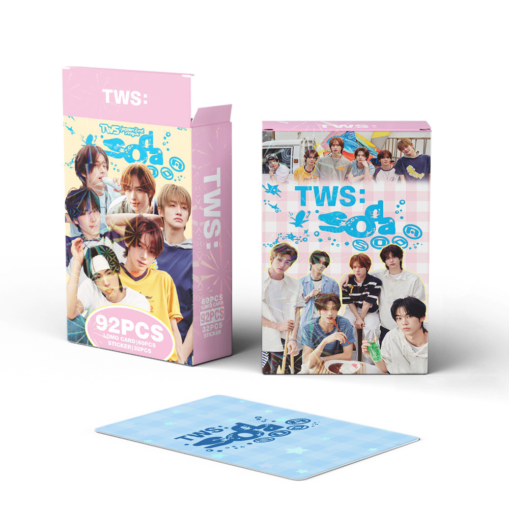 92-124 Chiếc TWS SODA SODA Laser Lomo Cards Nhật Bản Đơn KHÔNG CÓ THỊ Miếng Dán Mùa Hè BEAT Photocar