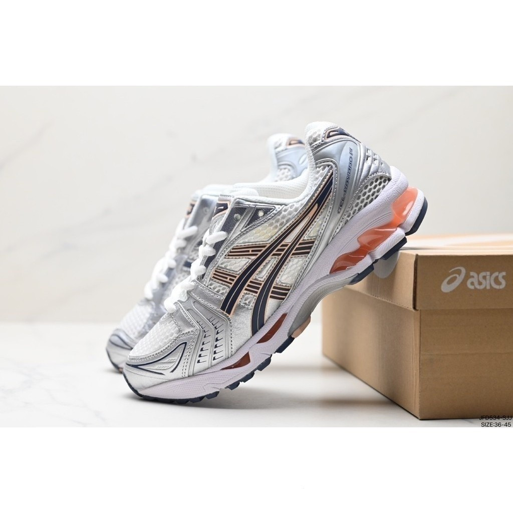 Giày chạy bộ thể thao ngoài trời Asics GEL-KAYANO 14 nam nữ W76O