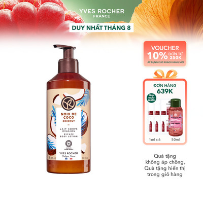 Sữa dưỡng thể hương dừa Yves Rocher Body Lotion Coconut 390ml