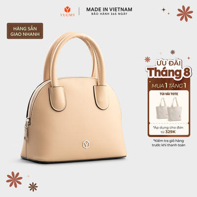 Túi Yuumy (Thời trang nữ dáng hến size 20 - Túi đeo chéo da Seasand YN282) Bagsmart