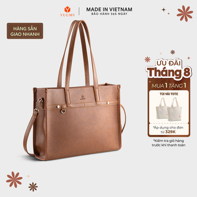 Túi Yuumy (Thời trang nữ thanh lịch cỡ lớn - Túi xách da Bergen YTX83) Bagsmart