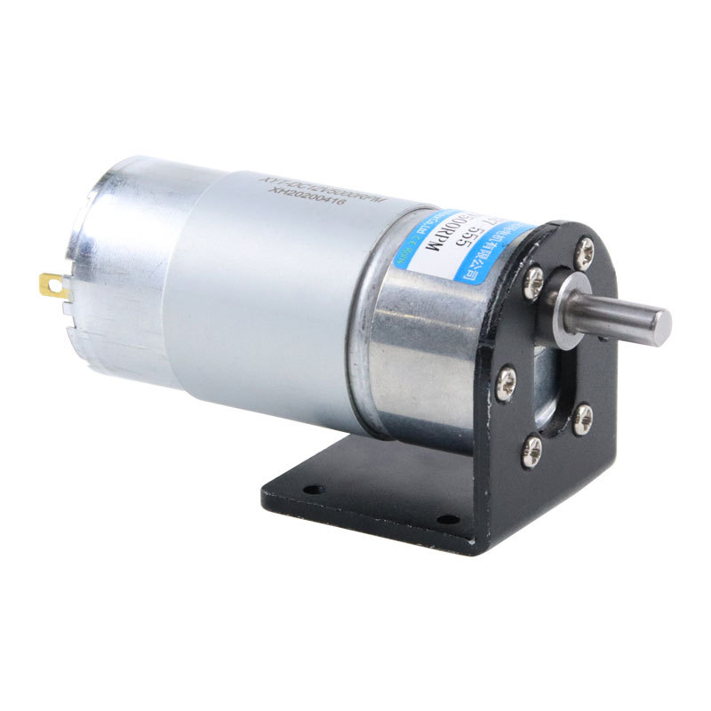 [Ưu đãi hấp dẫn] Động cơ bánh răng DC 37mm 12V / 24V 30W Mô-men xoắn cao tốc tốc độ thấp CW CCW JGB3