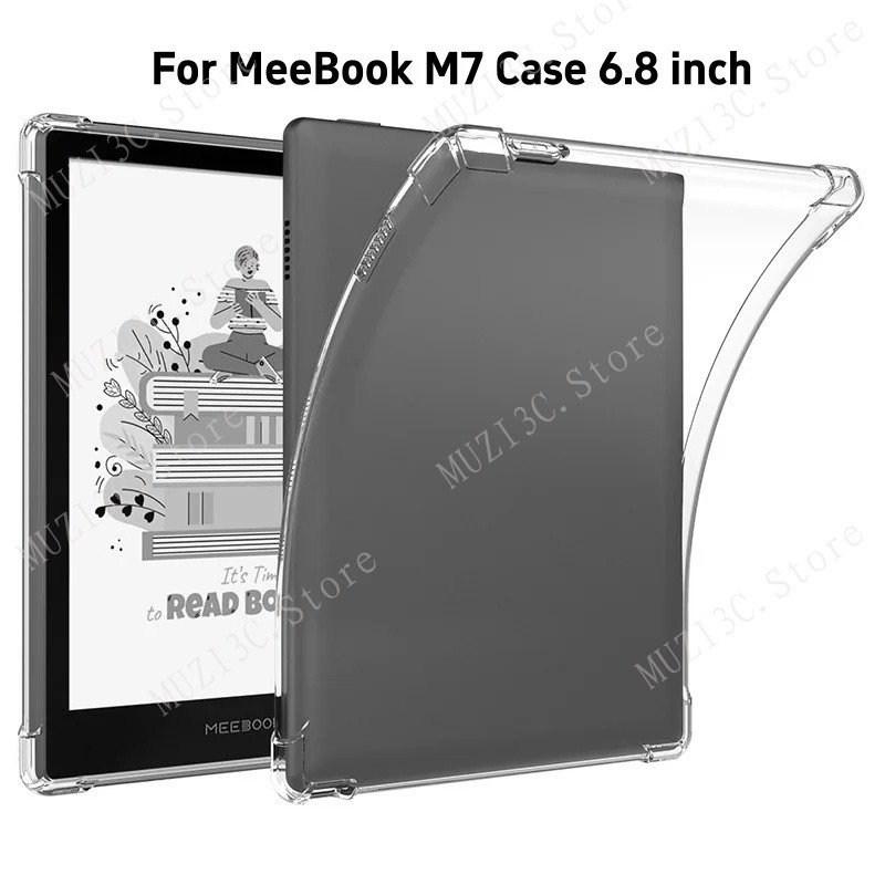 Dành Cho MeeBook M7 Ốp Lưng 6.8 'Túi Khí Trong Suốt Silicon Mềm Bảo Vệ Chống Sốc Phụ Kiện Cho MeeBoo