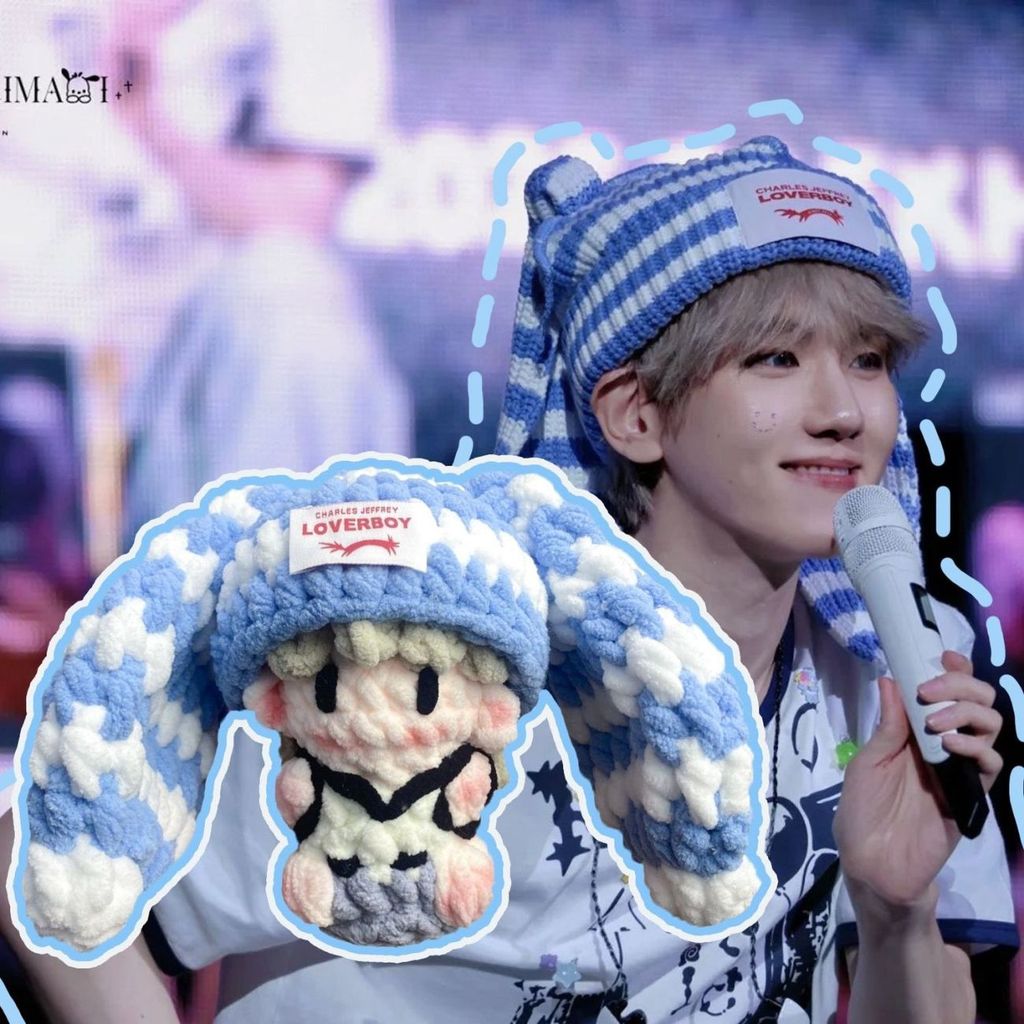 2026 Sản phẩm mới Thành phẩm Giao hàng tận nơi Sản xuất DIY Edge Baekhyun Lop-Eared Rabbit Big Gummy