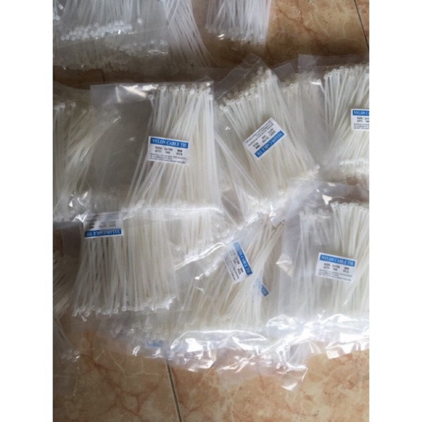 Dây Rút Nhựa Giá Rẻ PA Nylon-66 100mm-400mm -