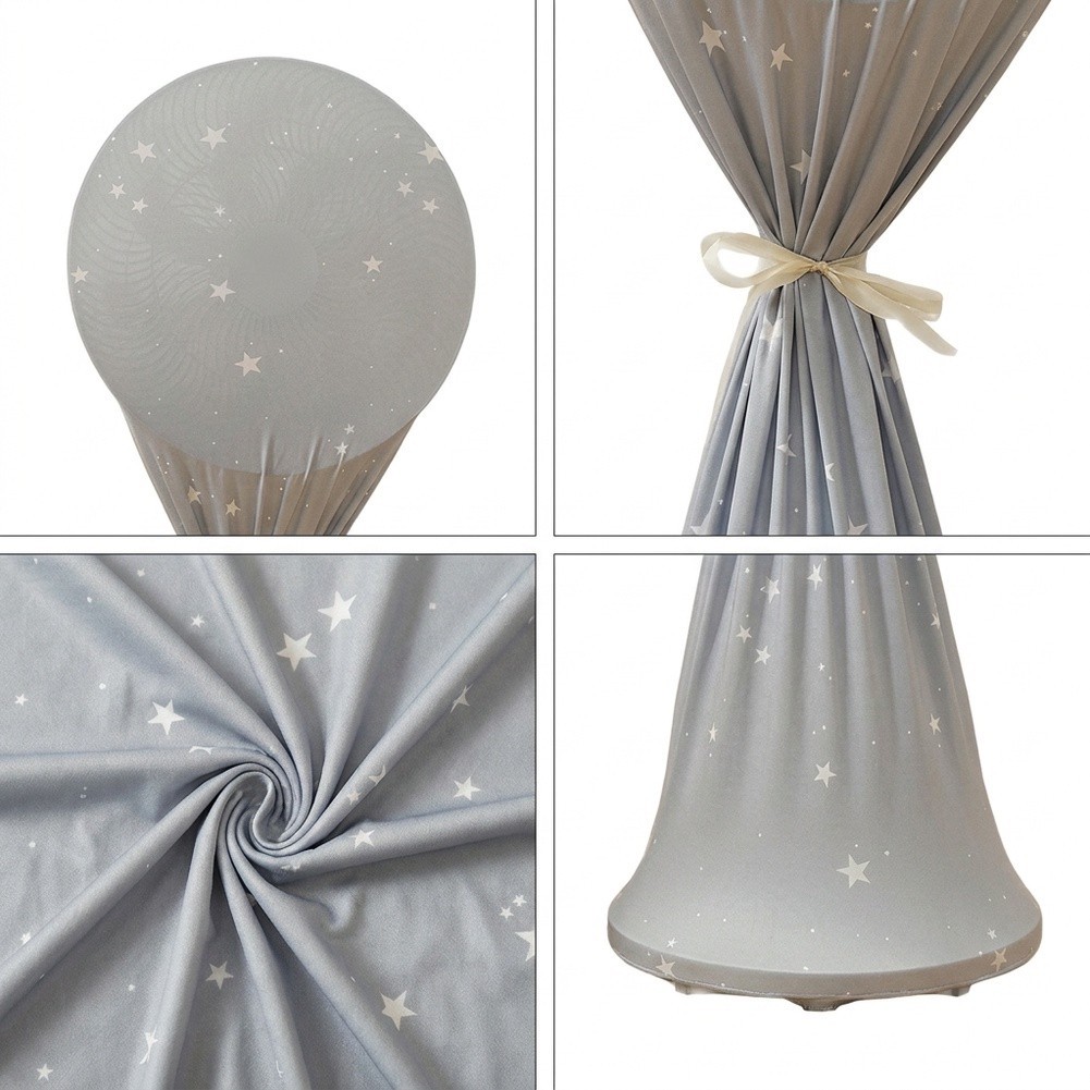 Knitted Elastic Fabric Tower Fan Cover, Vertical Full-coverage Dust Cover