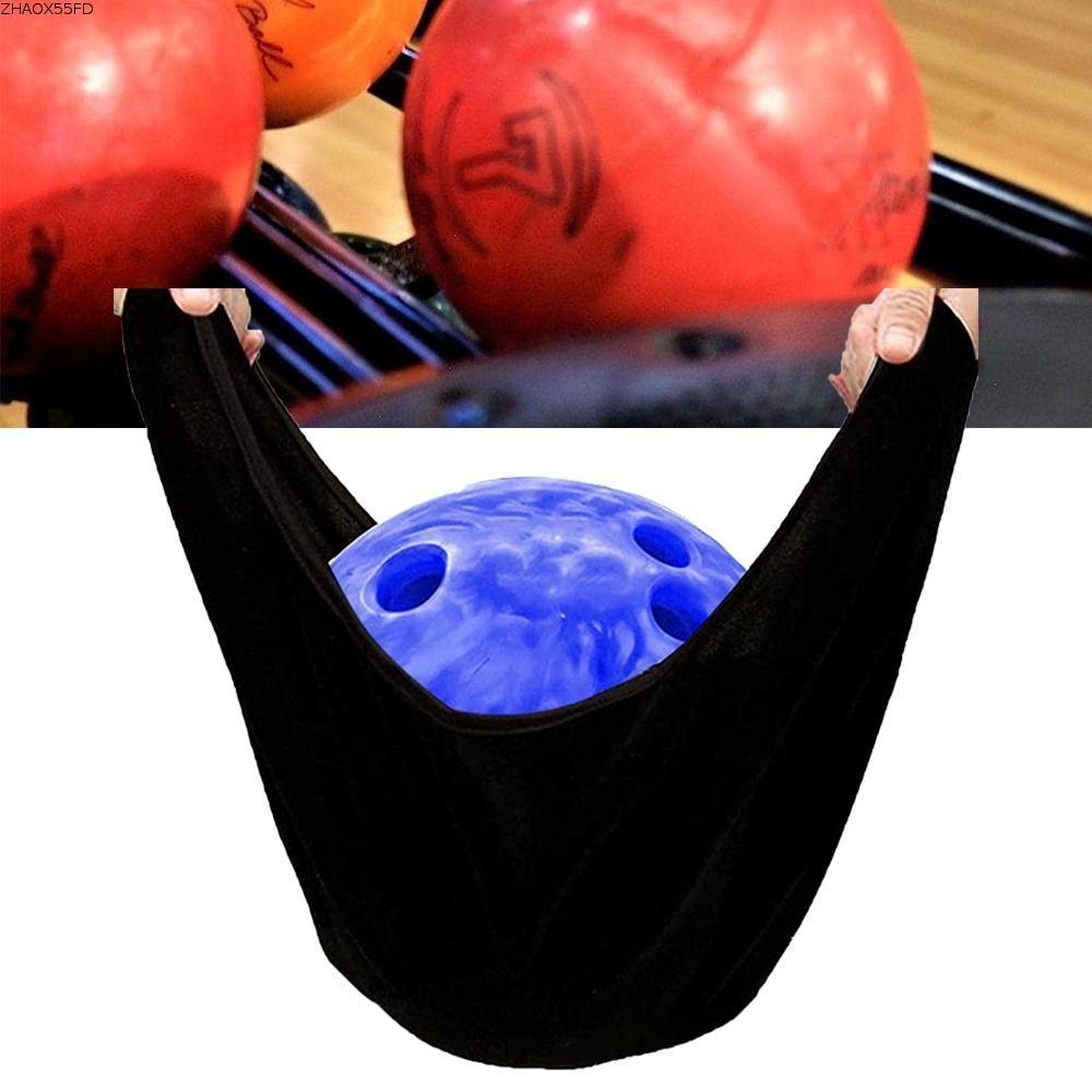 Túi vệ sinh bóng bowling ZHAOX55OI, Phụ kiện bowling Túi đựng bowling có độ đàn hồi cao, Túi đựng sợ