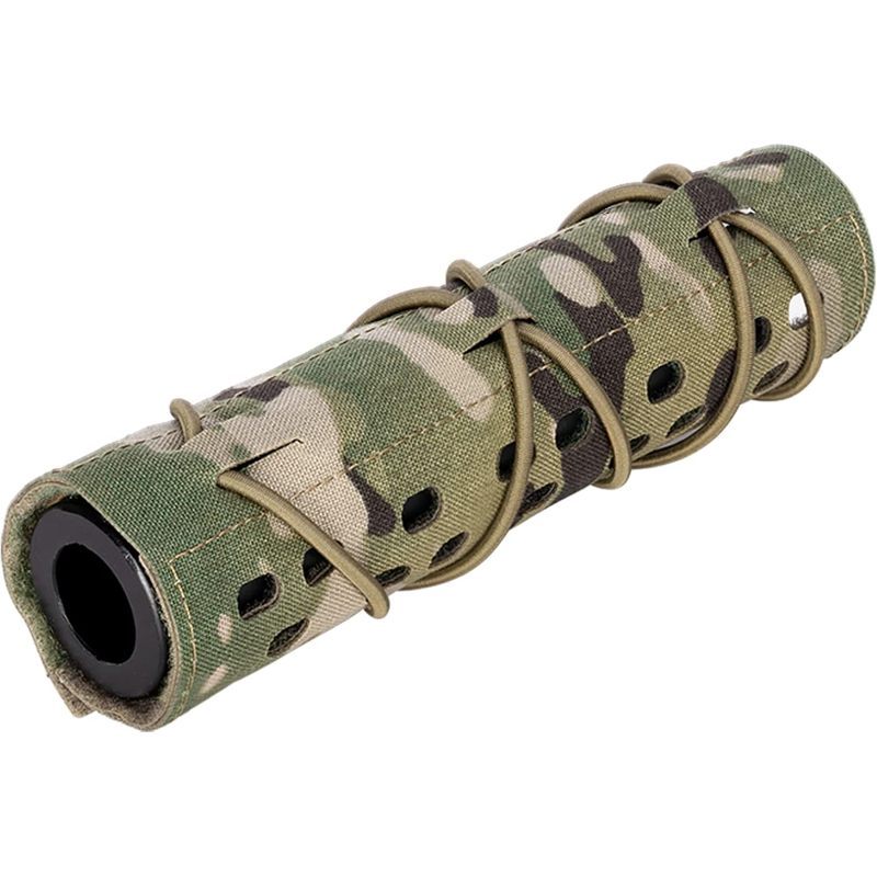 Airsoft Suppressor Cover 7 inch Phụ kiện camo cắt Laser 500D Nylon
