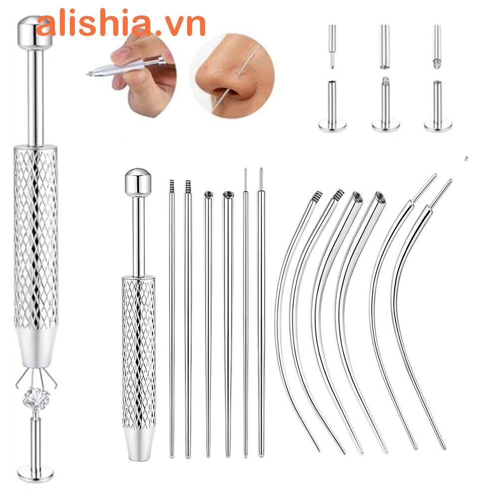ALISHIA Piercing Taper Tool, Dụng cụ bôi bông tai chuyên nghiệp Dụng cụ xỏ khuyên khuyên, Dụng cụ bô