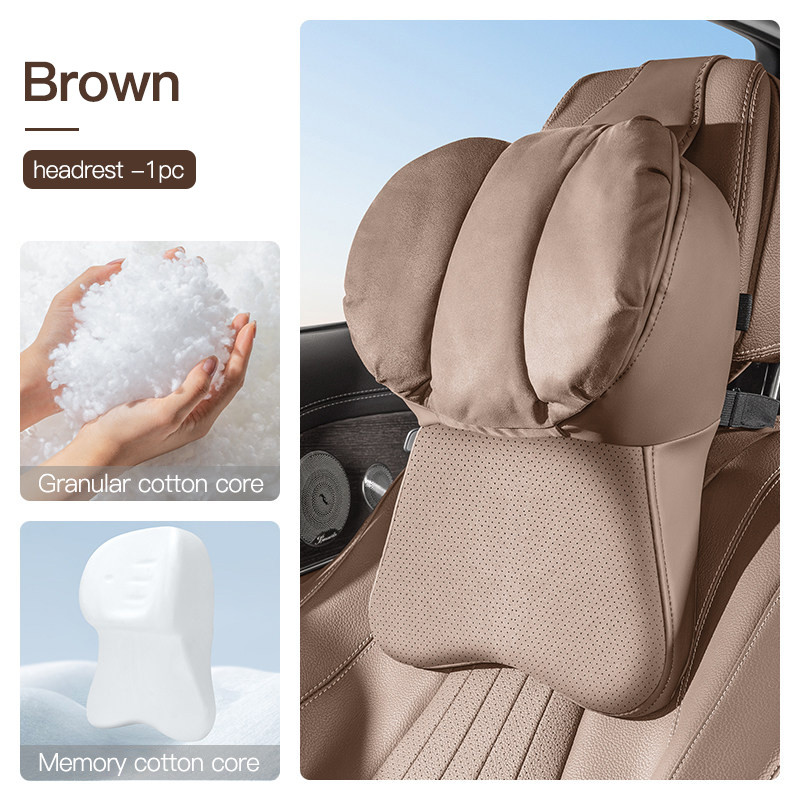 Xe Cổ Hỗ Trợ Tựa Đầu Mây Cotton Cho Xe Toyota Sport GR Sport Hilux Harrier Avensis Prado Prius Thoán