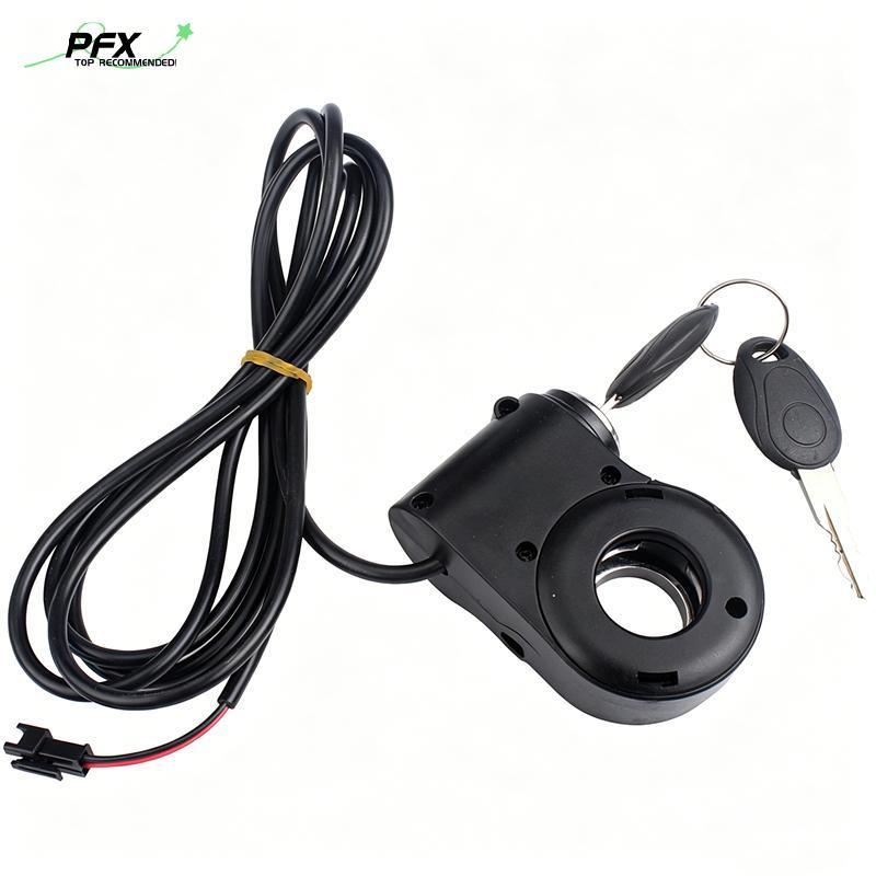 PFX Perfect Fit Ebike Lock Key Switch 12V-72V 2 Dây Có 2 Phím Cho Xe Đạp Điện Ridstar Q20