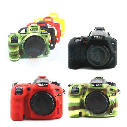 Thích hợp cho túi đựng máy ảnh Nikon D780 D7000 D5600 D850 D810 D610 D600 Vỏ silicon bảo vệ