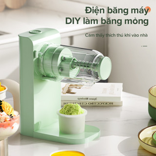 Máy làm đá cạo hoàn toàn tự động máy sinh tố gia đình máy làm sinh tố máy làm đá có thể sạc lại