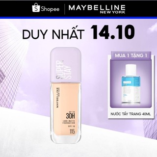 Kem nền bắt sáng Superstay Lumi Matte 30H che phủ siêu nhẹ mặt Maybelline New York 35ml [MỚI]