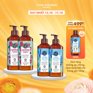 Combo 2 sữa dưỡng thể thiên nhiên Yves Rocher Body Lotion 390ml (cùng mùi)