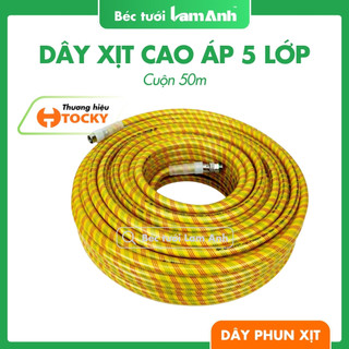 ỐNG DÂY XỊT THUỐC SÂU 8.5MM,CUỘN 50M,3 LỚP 5 LỚP PHUN XỊT THUỐC DÂY RỬA XE ÁP LỰC CAO HIỆU MUSKITA TOCKY - Lam Anh