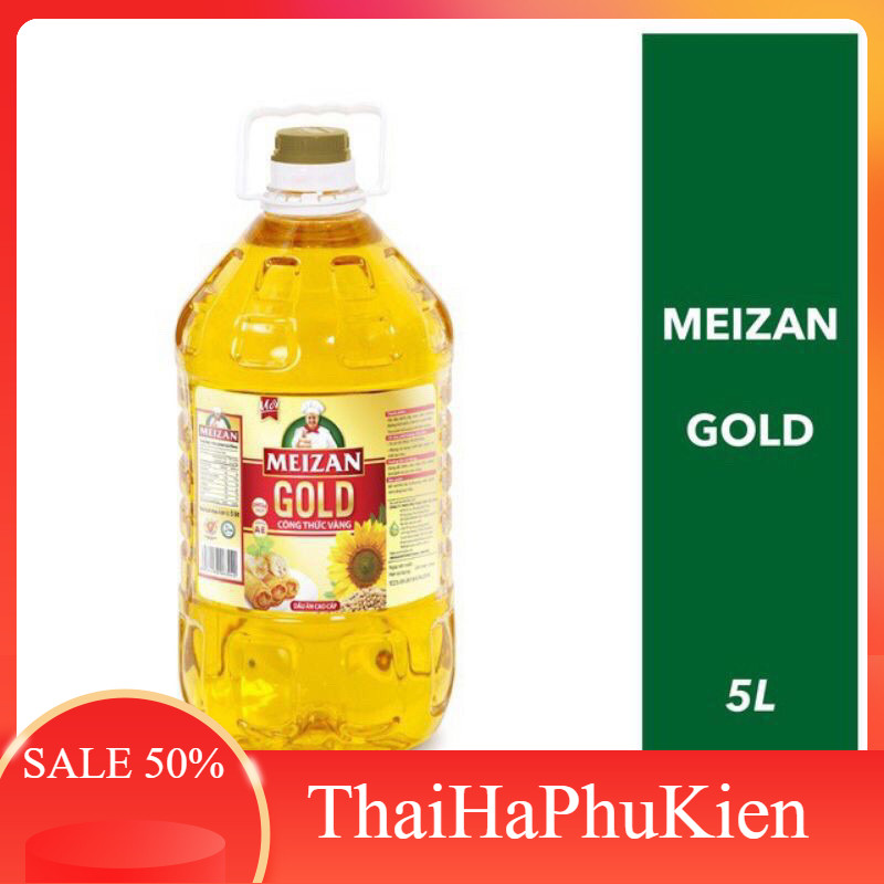 DẦU ĂN CAO CẤP MEIZAN GOLD 5L - THÁI HÀ SHOP