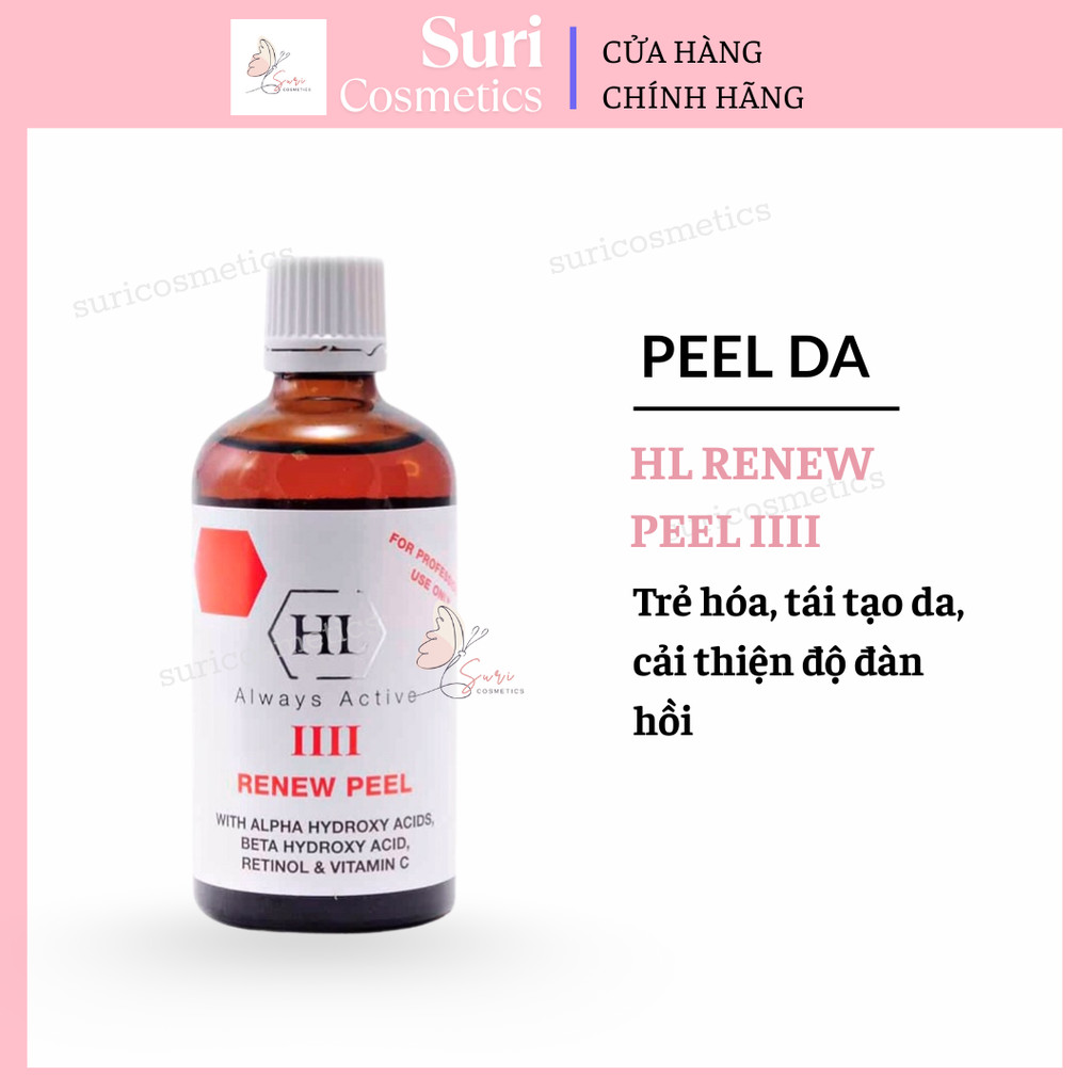Peel HL Renew Peel 4 (IIII) – Trẻ hóa, tái tạo da, cải thiện độ đàn hồi
