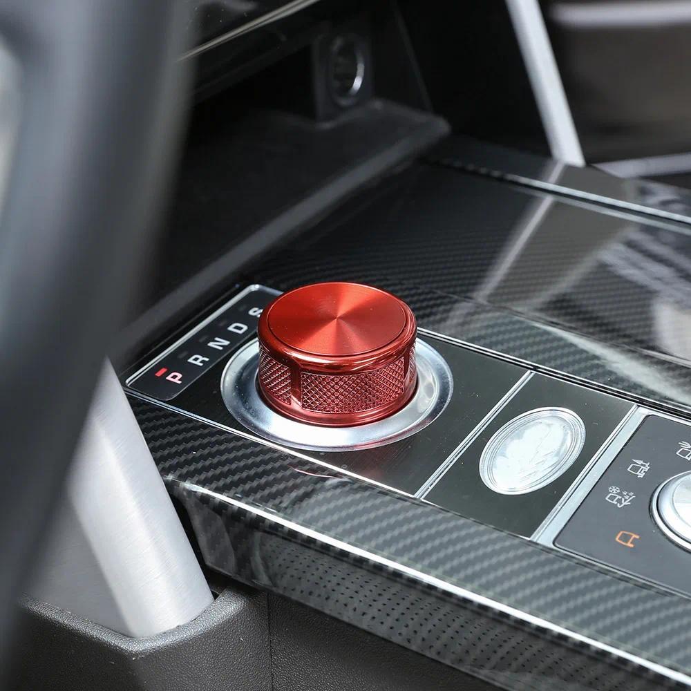 Hợp kim kẽm Red Gear Shift Núm đầu cho Land Rover Discovery Sport cho Discovery 4 cho Range Rover Ev