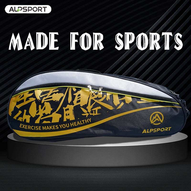 Túi Cầu Lông Alpsport Thể Thao Dung Tích Lớn - Nylon Chống Thấm Nước