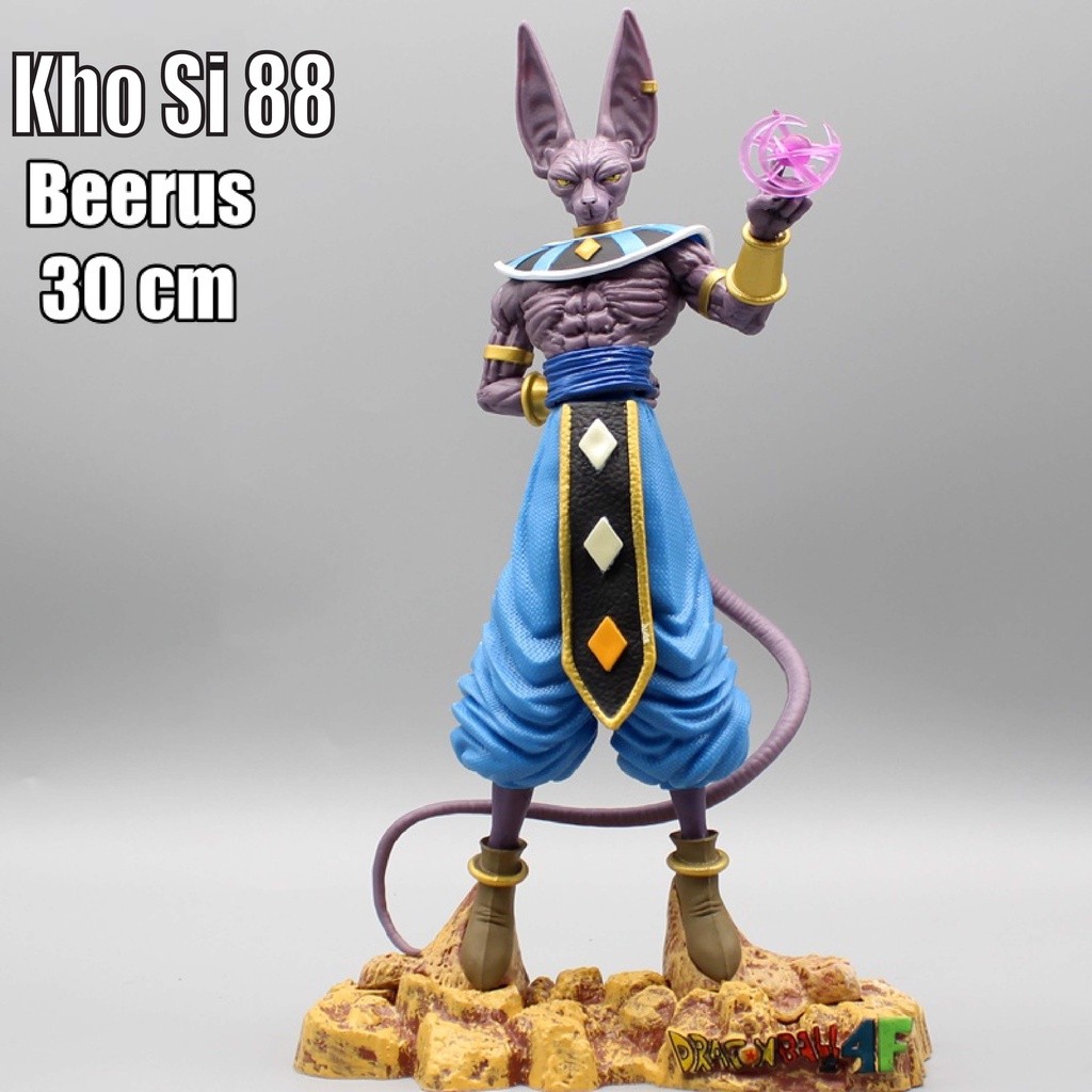 (Có sẵn - 30cm) Mô hình thần huỷ diệt Beerus cực đẹp - Mô hình DragonBall