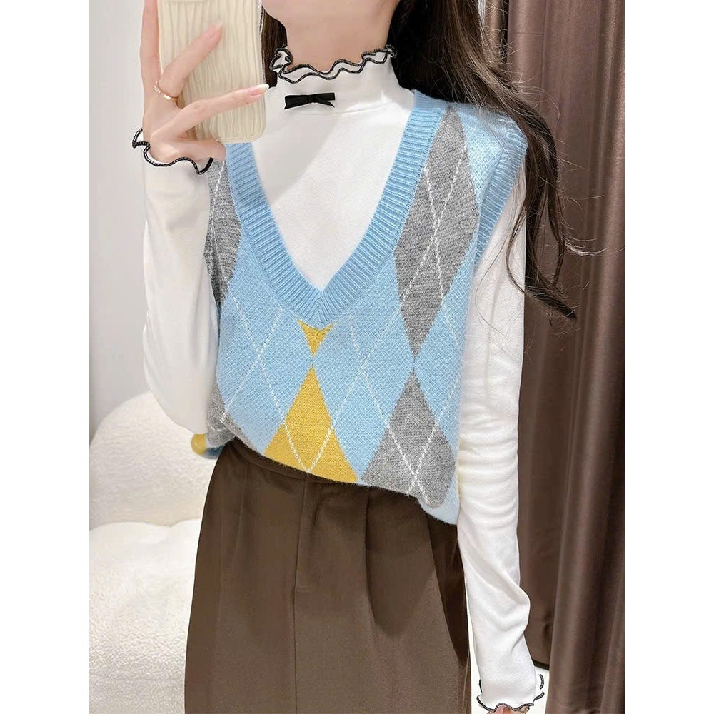 (Hàng QC) Áo Giữ Nhiệt Lông Thỏ Cổ Cao Hai Lớp Nhún Bèo Đính Nơ Xinh Xắn T105 - T2 Fashion | BigBuy360 - bigbuy360.vn