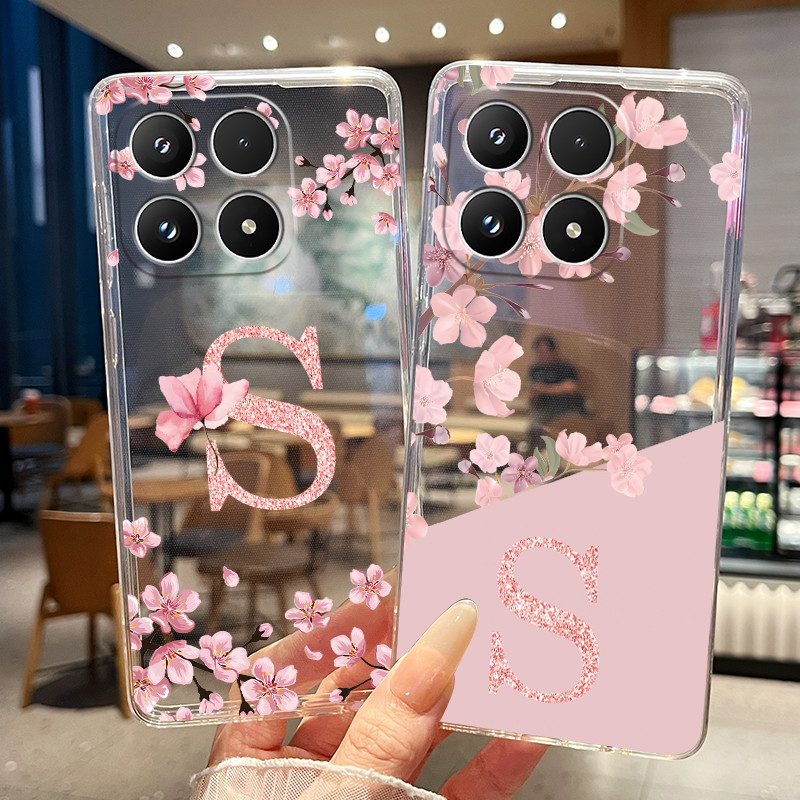 Ốp Điện Thoại Cho Xiaomi 17 / 17 Max Ốp Lưng Hoa Trong Suốt Mỏng Silicon Mềm TPU Ốp Lưng Cho Xiaomi1
